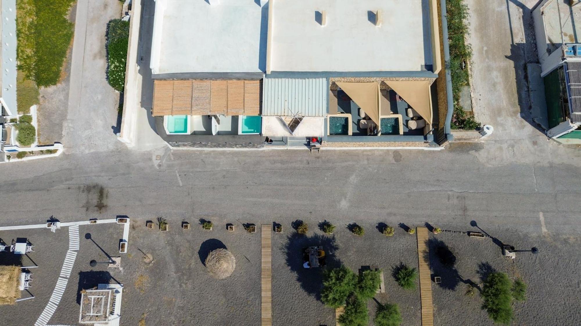 Cyclops Beach Apartments Perivolos  Extérieur photo